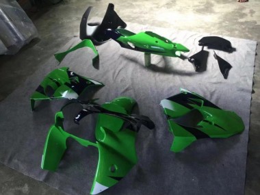 Kawasaki ZX9R 2000-2001 - Verde Preto Fosco Tinta Azul