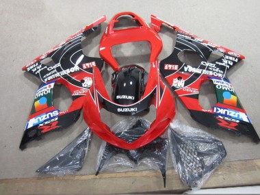 Suzuki GSXR 1000 K1 2000-2002 - Vermelho Preto Denso