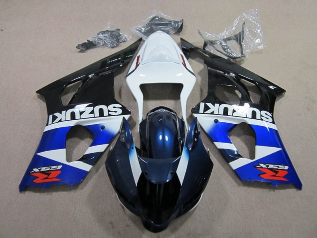 Suzuki GSXR 1000 K3 2003-2004 - Azul Branco Decalque