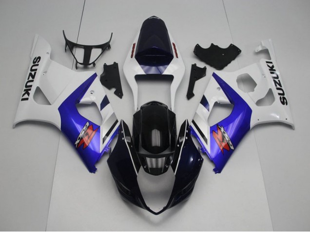 Suzuki GSXR 1000 K3 2003-2004 - Azul Escuro Frente & Azul Suzuki GSXR 1000 K3 2003-2004 - Azul Escuro Frente & Azul