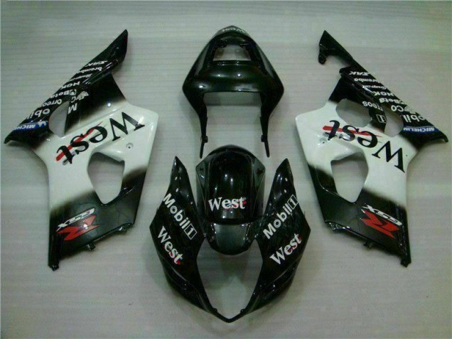 Suzuki GSXR 1000 K3 2003-2004 - Branco Preto