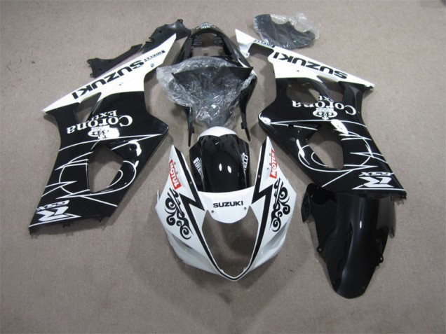 Suzuki GSXR 1000 K3 2003-2004 - Preto Branco Corona Extra Motul