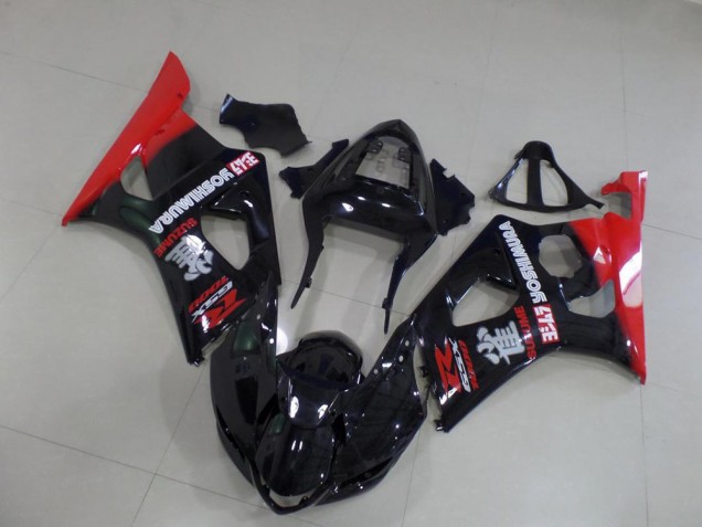 Suzuki GSXR 1000 K3 2003-2004 - Preto & Vermelho
