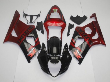 Suzuki GSXR 1000 K3 2003-2004 - Preto Vermelho