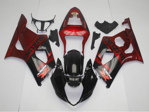 Suzuki GSXR 1000 K3 2003-2004 - Preto Vermelho