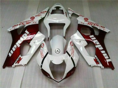 Suzuki GSXR 1000 K3 2003-2004 - Vermelho Branco