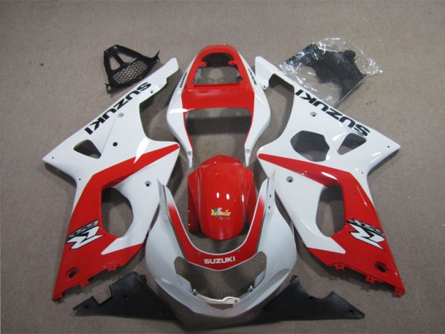 Suzuki GSXR 1000 K3 2003-2004 - Vermelho Branco
