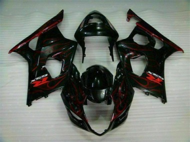 Suzuki GSXR 1000 K3 2003-2004 - Vermelho Chama