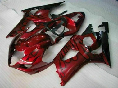 Suzuki GSXR 1000 K3 2003-2004 - Vermelho