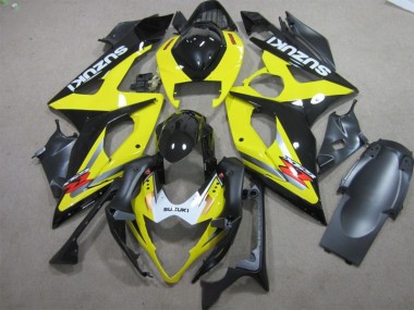 Suzuki GSXR 1000 K5 2005-2006 - Preto Amarelo