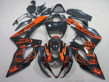 Suzuki GSXR 1000 K5 2005-2006 - Preto Laranja Corona Extra
