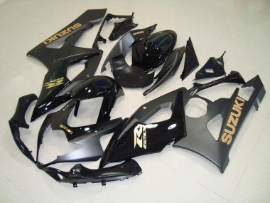 Suzuki GSXR 1000 K5 2005-2006 - Preto & Ouro Decalques