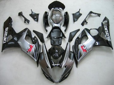 Suzuki GSXR 1000 K5 2005-2006 - Preto Prata Cinzento