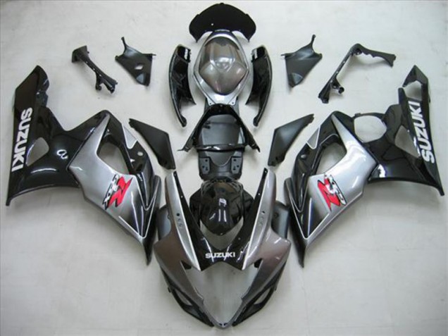 Suzuki GSXR 1000 K5 2005-2006 - Preto Prata Cinzento