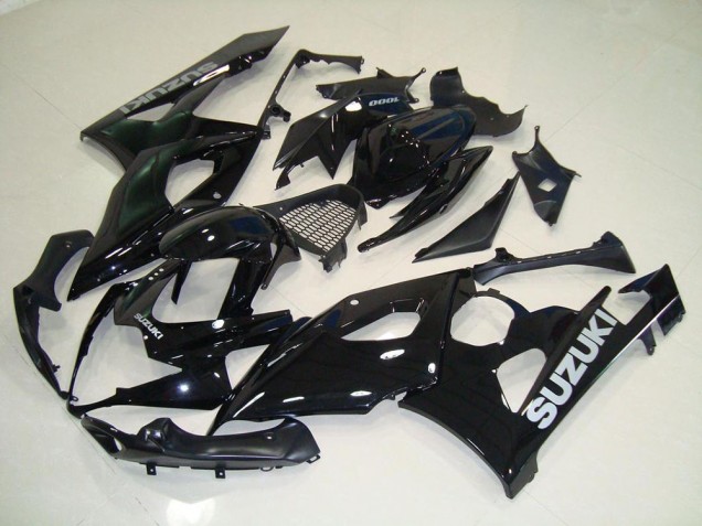 Suzuki GSXR 1000 K5 2005-2006 - Preto Prata Decalques