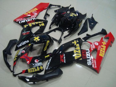 Suzuki GSXR 1000 K5 2005-2006 - Preto Vermelho Rizla
