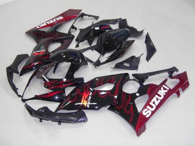 Suzuki GSXR 1000 K5 2005-2006 - Vermelho Chama