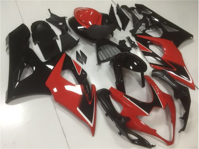 Suzuki GSXR 1000 K5 2005-2006 - Vermelho Preto
