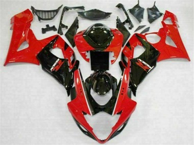 Suzuki GSXR 1000 K5 2005-2006 - Vermelho Preto