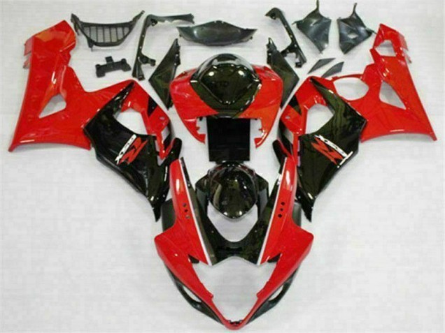 Suzuki GSXR 1000 K5 2005-2006 - Vermelho Preto