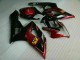 Suzuki GSXR 1000 K5 2005-2006 - Vermelho Preto