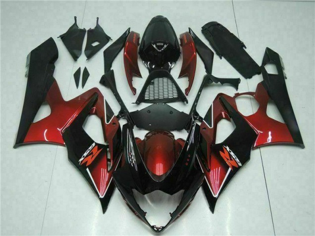 Suzuki GSXR 1000 K5 2005-2006 - Vermelho Preto