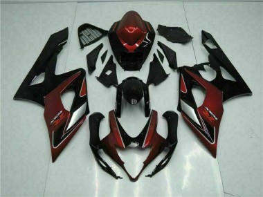 Suzuki GSXR 1000 K5 2005-2006 - Vermelho Preto