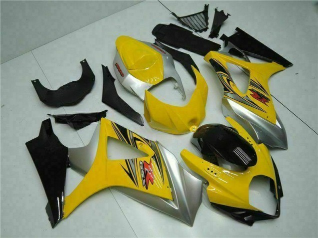 Suzuki GSXR 1000 K7 2007-2008 - Amarelo Suzuki GSXR 1000 K7 2007-2008 - Amarelo