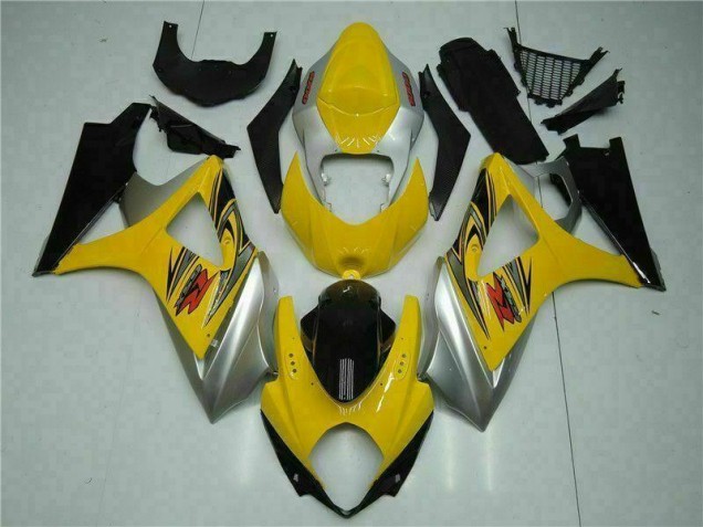 Suzuki GSXR 1000 K7 2007-2008 - Amarelo Suzuki GSXR 1000 K7 2007-2008 - Amarelo