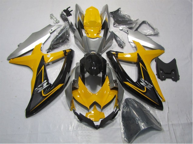 Suzuki GSXR 1000 K7 2007-2008 - Amarelo Preto Suzuki GSXR 1000 K7 2007-2008 - Amarelo Preto