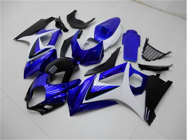 Suzuki GSXR 1000 K7 2007-2008 - Azul Branco Preto