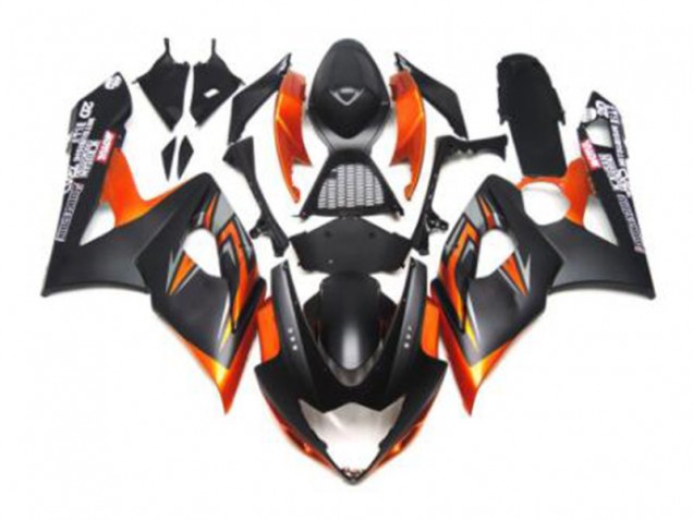 Suzuki GSXR 1000 K7 2007-2008 - Preto Laranja