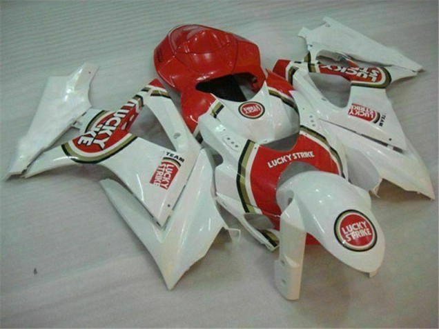 Suzuki GSXR 1000 K7 2007-2008 - Vermelho Branco Suzuki GSXR 1000 K7 2007-2008 - Vermelho Branco