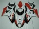 Suzuki GSXR 1000 K7 2007-2008 - Vermelho Branco Suzuki GSXR 1000 K7 2007-2008 - Vermelho Branco