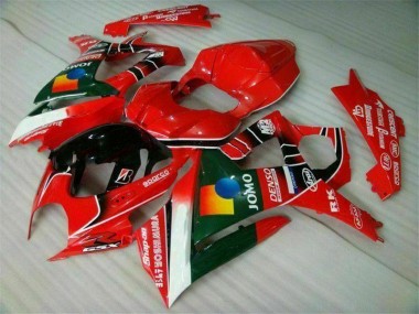 Suzuki GSXR 1000 K7 2007-2008 - Vermelho