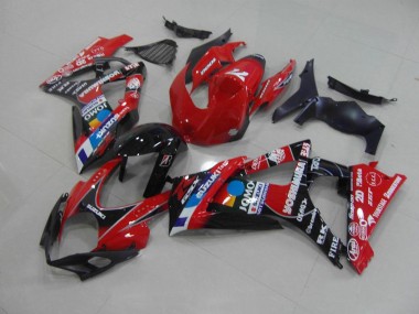 Suzuki GSXR 1000 K7 2007-2008 - Vermelho