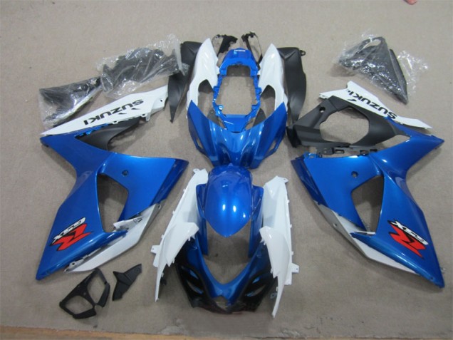Suzuki GSXR 1000 K9 2009-2016 - Azul Branco Suzuki GSXR 1000 K9 2009-2016 - Azul Branco