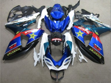 Suzuki GSXR 1000 K9 2009-2016 - Azul Branco Rockstar