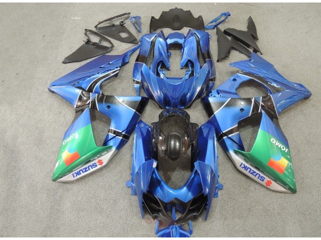 Suzuki GSXR 1000 K9 2009-2016 - Azul Verde JOMO Suzuki GSXR 1000 K9 2009-2016 - Azul Verde JOMO