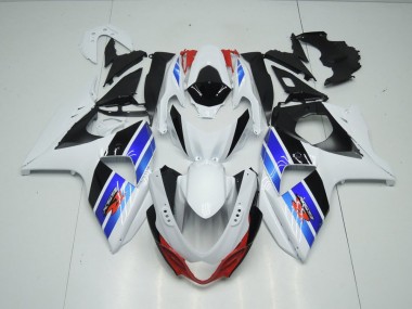 Suzuki GSXR 1000 K9 2009-2016 - Branco Azul Preto