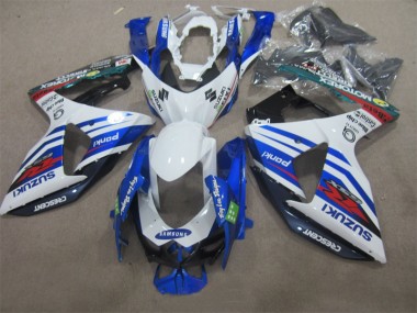 Suzuki GSXR 1000 K9 2009-2016 - Branco Azul Samsung