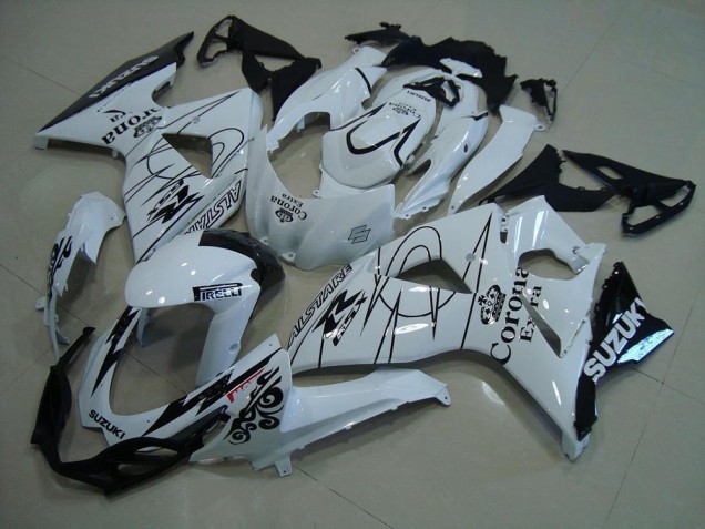 Suzuki GSXR 1000 K9 2009-2016 - Branco Corona