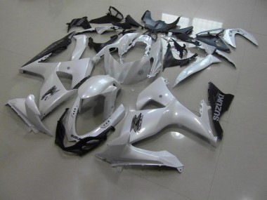 Suzuki GSXR 1000 K9 2009-2016 - Branco Pérola & Preto