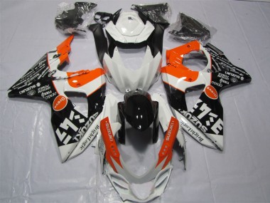 Suzuki GSXR 1000 K9 2009-2016 - Branco Preto Laranja Bright Logic