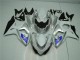 Suzuki GSXR 1000 K9 2009-2016 - Prata Branco Suzuki GSXR 1000 K9 2009-2016 - Prata Branco