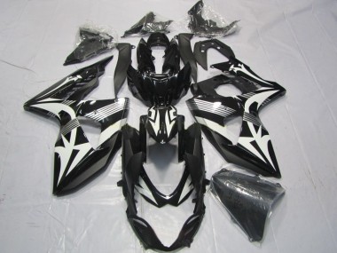 Suzuki GSXR 1000 K9 2009-2016 - Preto Branco