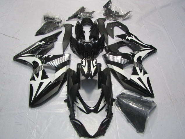 Suzuki GSXR 1000 K9 2009-2016 - Preto Branco Suzuki GSXR 1000 K9 2009-2016 - Preto Branco