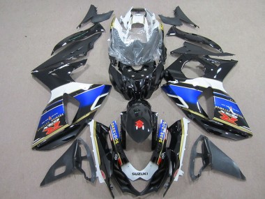 Suzuki GSXR 1000 K9 2009-2016 - Preto Dark Dog