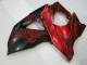 Suzuki GSXR 1000 K9 2009-2016 - Vermelho Chama Preto