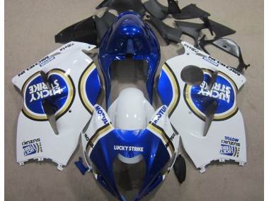 Suzuki GSXR 1300 Hayabusa 1996-2007 - Azul Motul Branco Lucky Strike
